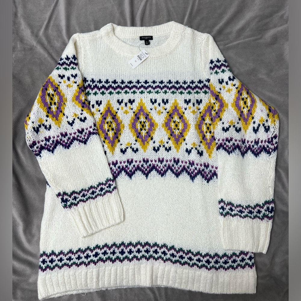 New Talbots Sweater in original bag
